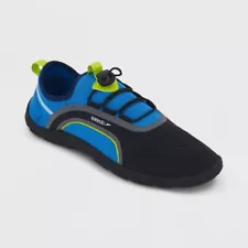 Speedo Men's Surf Strider Water Sports Aqua Shoes Quick Drying, Blue/Black, M