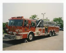 Sandwich, MA Tower 1 1996 Sutphen Fire Truck Photo