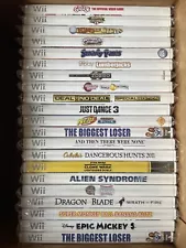 A Lot Of Nintendo Wii Games 21 Total All Great Conditions See Pics For Titles