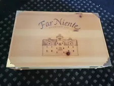 Wood Wine Box Limited Edition High End Napa Valley Winery Hinge Brass Handle