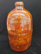 S.T. Suit Little Brown Jug Whiskey Made in 1869 Stoneware Jug - Suitland, Md.