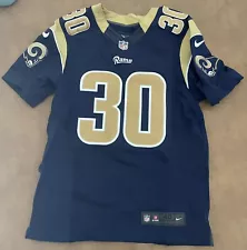 Los Angeles Rams Jersey Authentic Nike Todd Gurley Size 50 On Field