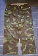 FINNISH ARMY M62 REVERSIBLE CAMOUFLAGE TROUSERS 37 INCH WAIST, 31 INCH LEG