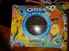 Oreo Pokémon Themed Chocolate Sandwich Snack Cookies Limited Edition 15.25 Oz