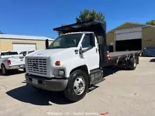 2006 Chevrolet C7500 20' Flatbed Stake Delivery Utility Truck A/T bidadoo