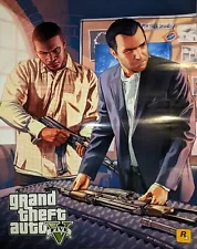 Grand Theft Auto V Double sided poster 22x28 inch