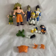 Dragon Ball Z Lot Of Figures And Some Accessories Vtg