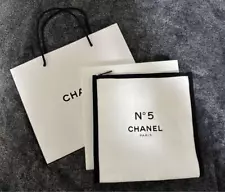 CHANEL novelty pouch, brand new, unused, not for sale, 20cm x 20cm x 6cm, white