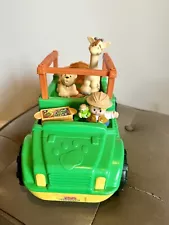 Fisher Price Little People Animal Sounds Safari Truck - 5 Pieces