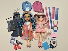 Rainbow High Doll Lot Fantastic Fashion Skyler Costume Ball Bella + Extras *READ