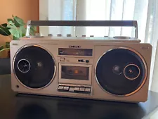 Sony CFS-66 Vintage Tape Boombox AM/FM Cassette Portable Radio Japan For parts