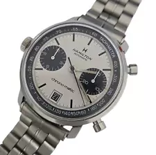 Vintage Hamilton Chrono-Matic 17j Cal 11 Automatic Chronograph Watch 11002-3