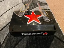 Genuine Official Heineken Back Bar Bottle Glorifier Display Promotional Rare