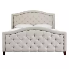 Alcott Hill Petersfield Upholstered Platform Queen Bed