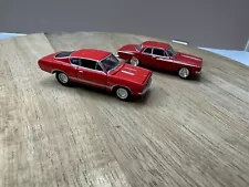 Johnny Lightning 1968 Plymouth Barracuda & 1962 Belvedere 1/64 Diecast Lot