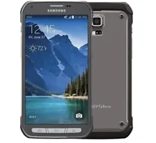 Samsung Galaxy S5 Active SM-G870W Rogers Only 16GB Titanium Grey Very Good A+ US