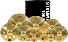 Meinl Cymbals HCS Ultimate Cymbal Set Box Pack for Drums with Hihats, Ride,...