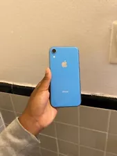 Apple iPhone XR - 64 GB - Blue (Boost Mobile) selling for parts