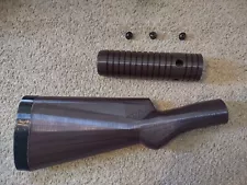 Winchester 1897 97 Old Style Stock Set with 3 Screw Forend - Dark Brown PETG