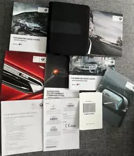 2014 BMW M6 GRAN COUPE OWNERS MANUAL SET ORIGINAL