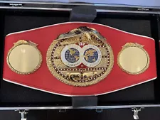 IBF World Champion Belt Perfect Model Replica WBC WBA IBO GGG Canelo