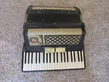 Vintage Scandalli Made in Italy #417-1 Accordion ~ As is for parts or repair