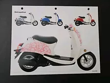 2007 Honda Metropolitan CHF50 Scooter Motorcycle 1-page Brochure Spec Sheet OEM