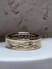 ABRHAM, LINCOIN - Presidential Dollar Coin Ring.