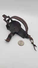 Antique Blacksmith Hand Forged Animal Trap Trapping Fox, Rabbit, Beaver?