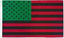 Afro American USA Flag 3x5ft African Unity Heritage Flag Pan-African Flag