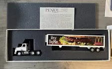 Penjoy Promotional Diecast McDonald's Big Mac Tractor Trailer 1/64 Mack Truck