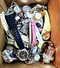 20+ Watch Collection Bulk Box Lot For Sale Fashion Sport Timepieces Bulova Pulsa