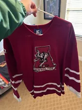 Vintage Alabama Crimson Tide Starter Hockey Jersey Size M