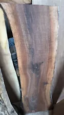 32 Inch Black Walnut Live Edge 9 Wide 1.25 Thk Coffee Table Slab