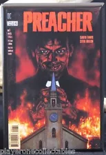 Preacher #1 Comic Book Cover - 2" X 3" Fridge / Locker Magnet. DC Vertigo AMC