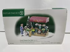 Dept 56 Fresh Flowers For Sale Christmas in the City Porcelain Model 58957