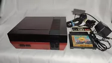 Nintendo Entertainment System(Custom Painted) With Pac-Man Game Cartridge