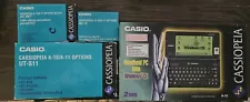 Lot of Casio Handheld PC Windows CE 2MB, Cassiopeia A-10/A-11 Set, MU-10, UT-S11