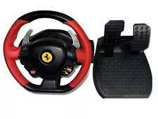 Thrustmaster Ferrari 458 Spider Racing Steering Wheel Pedals Xbox One