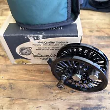 Abel Super 11 Black Fly Fishing Reel NEW