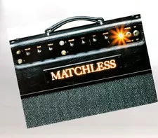 MATCHLESS Amplifiers Catalog/Brochure/Pamphlet: AMPS,SPEAKERS,DC-30, CHIEFTAIN,