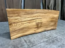 Live Edge Spalted Maple Wood Slab / Maple Shelf / Kiln Dried Material / Wormy