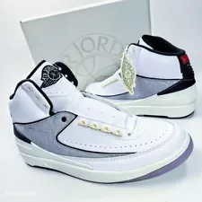 New ListingAir Jordan 2 Python Men's US 12.5 White Black Fire Sail Red Nike Retro Lifestyle