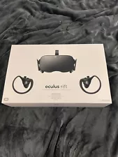 Meta Oculus Rift CV1 VR Virtual Reality Headset System - Black