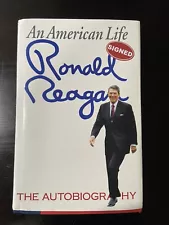 President Ronald Reagan Signed Book