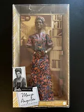 Mattel Barbie Signature Maya Angelou Inspiring Women Series Doll New In Box