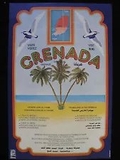 OSPAAAL CUBAN Political Poster VISIT GRENADA REVOLUTIONARY NOT FOR SALE 1982 Art