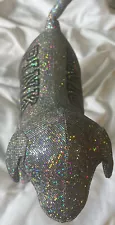 Victoria's Secret Pink Iridescent Glitter Bling Collectible 2017 Giant Mini Dog