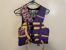 Ladies Adult Size small SEA DOO Life Jacket Ski Vest 32-36 chest