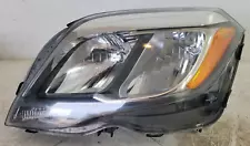 2013-2015 MERCEDES GLK-CLASS Left Driver Headlamp; 204 Type; GLK350, halogen (For: 2013 GLK350)